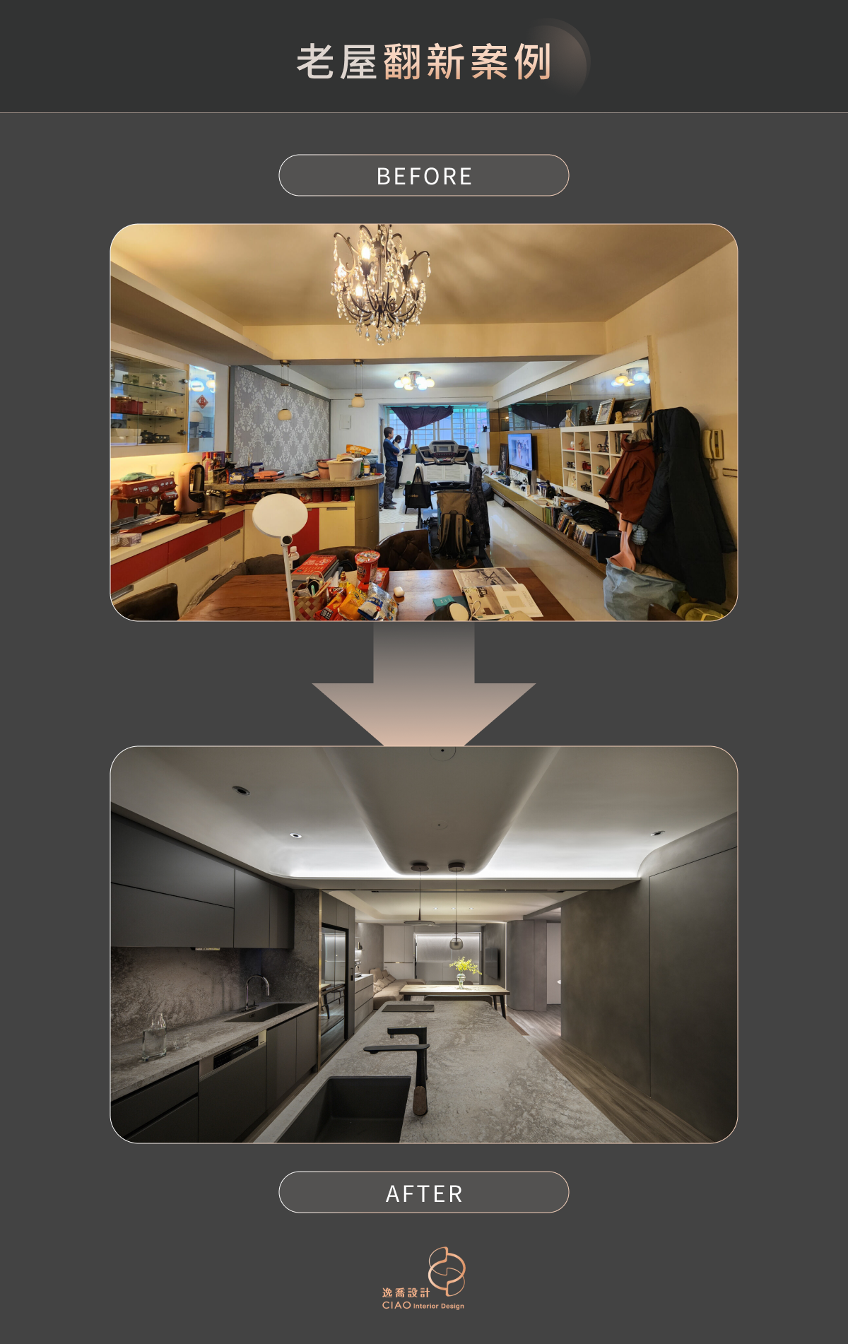 老屋翻新案例 1：基隆 40 年老宅變身溫暖新居