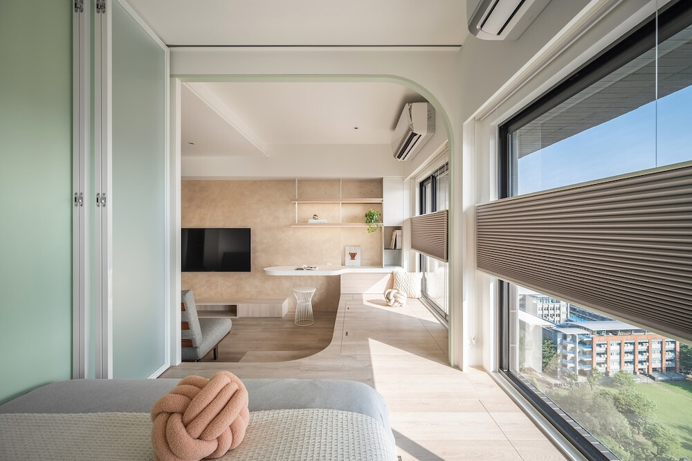 北歐風小宅裝潢案例｜板橋新月天地