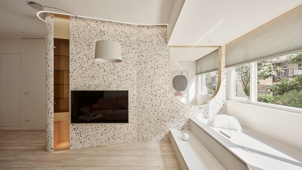 案例 2:樹林 20 年老屋爆改北歐風粉彩小屋