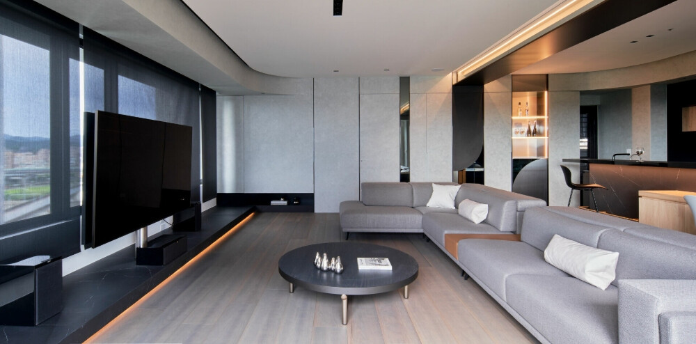 逸喬室內設計小坪數客廳設計案例 【夢想．家】