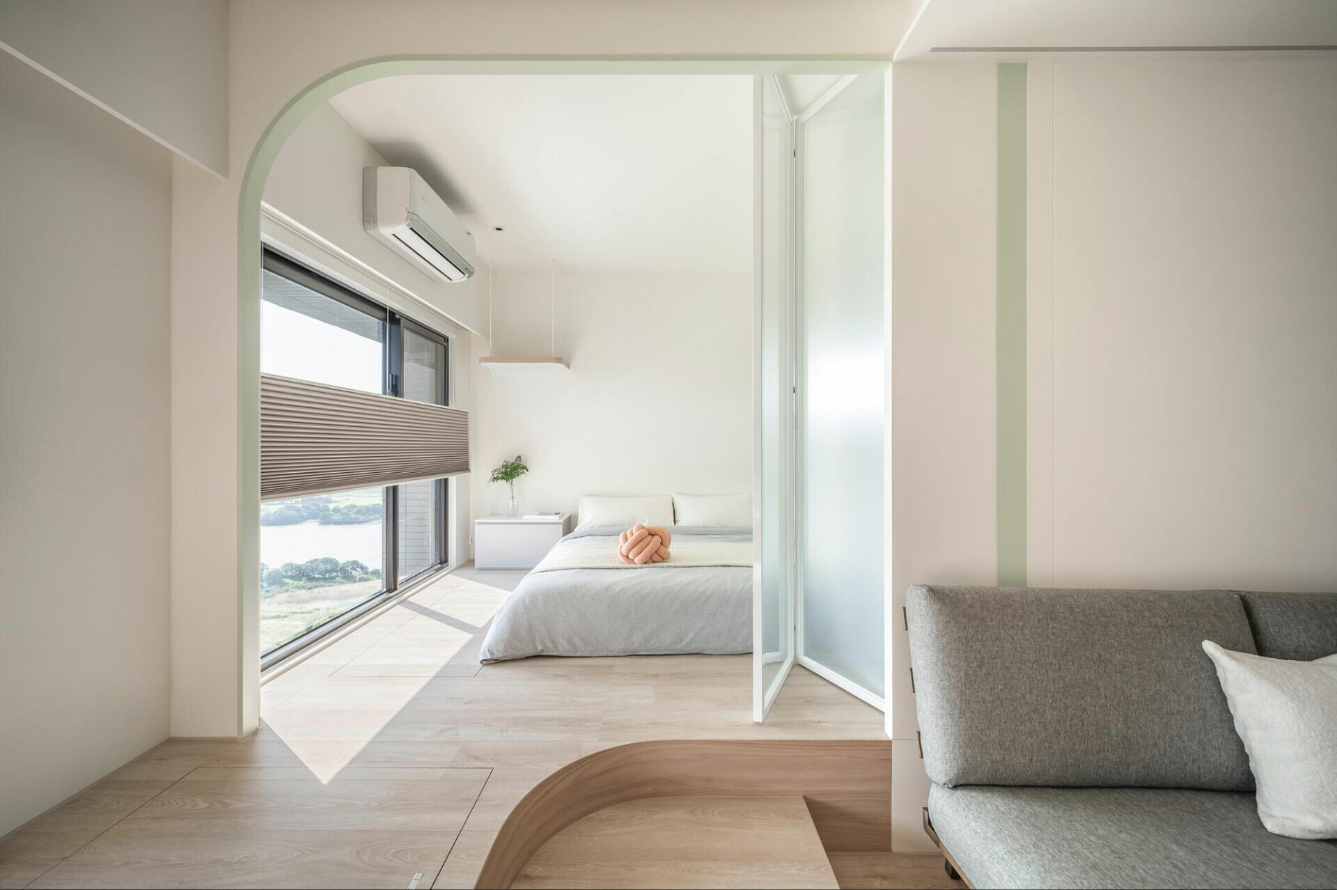 輕隔間減少壓迫感