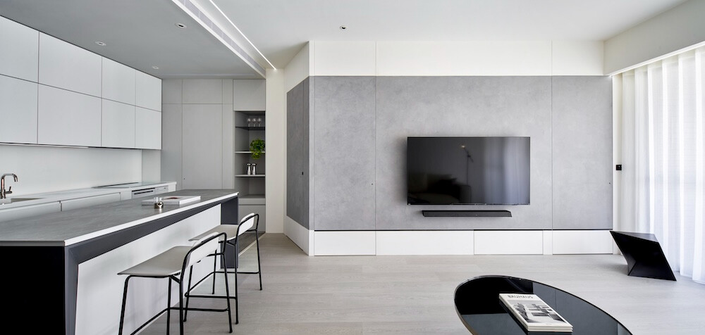 簡約風小宅裝潢案例｜時光清淺